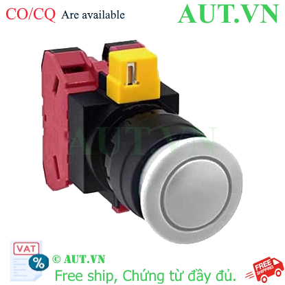 Ảnh của Nút nhấn nhả không đèn IDEC HW1B-M302W-MAU D22 2NC (Trắng)