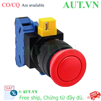 Ảnh của Nút nhấn nhả không đèn IDEC HW1B-M310R-MAU D22 1NO (Đỏ)