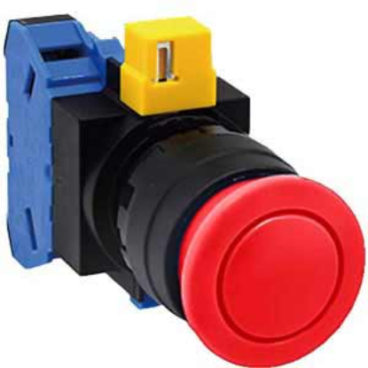 Ảnh của Nút nhấn nhả không đèn IDEC HW1B-M310R-MAU D22 1NO (Đỏ)
