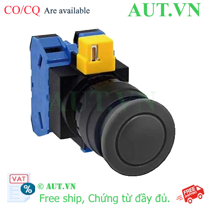 Ảnh của Nút nhấn nhả không đèn IDEC HW1B-M320B-MAU D22 2NO (Đen)