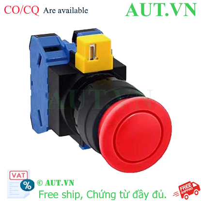 Ảnh của Nút nhấn nhả không đèn IDEC HW1B-M320R-MAU D22 2NO (Đỏ)
