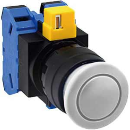 Ảnh của Nút nhấn nhả không đèn IDEC HW1B-M320W D22 2NO (Trắng)