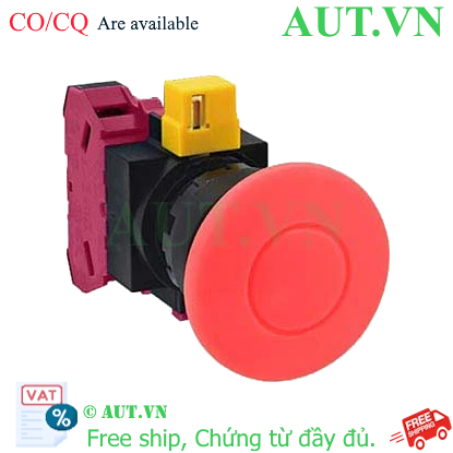 Ảnh của Nút nhấn nhả không đèn IDEC HW1B-M401R-MAU D22 1NC (Đỏ)