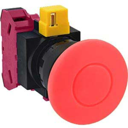Ảnh của Nút nhấn nhả không đèn IDEC HW1B-M401R-MAU D22 1NC (Đỏ)