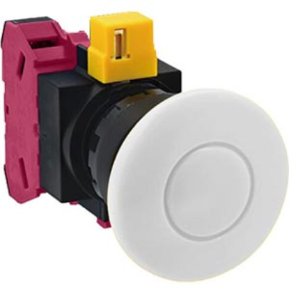 Ảnh của Nút nhấn nhả không đèn IDEC HW1B-M401W-MAU D22 1NC (Trắng)