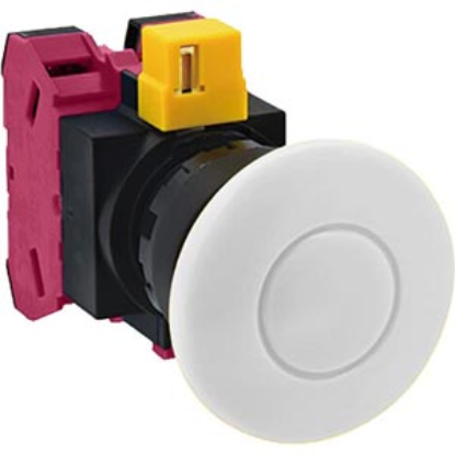 Ảnh của Nút nhấn nhả không đèn IDEC HW1B-M402W-MAU D22 2NC (Trắng)