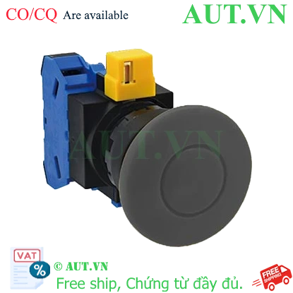 Ảnh của Nút nhấn nhả không đèn IDEC HW1B-M410B D22 1NO (Đen)