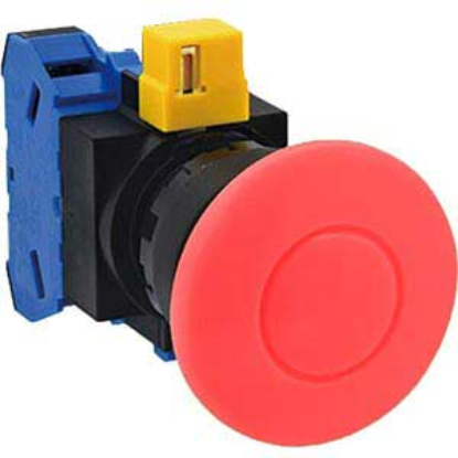Ảnh của Nút nhấn nhả không đèn IDEC HW1B-M410R D22 1NO (Đỏ)