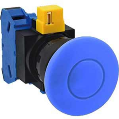 Ảnh của Nút nhấn nhả không đèn IDEC HW1B-M410S D22 1NO (Xanh)
