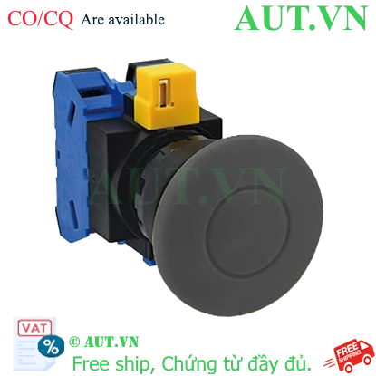 Ảnh của Nút nhấn nhả không đèn IDEC HW1B-M420B D22 2NO (Đen)