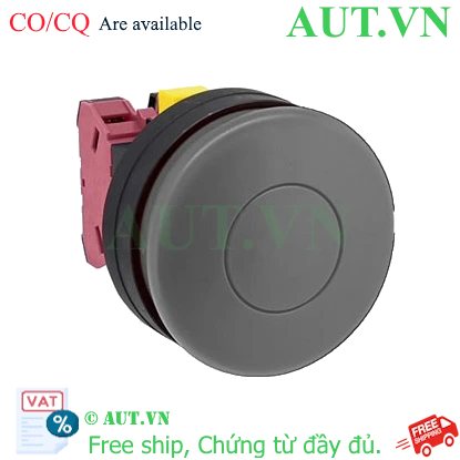 Ảnh của Nút nhấn nhả không đèn IDEC HW1B-M520B D22 2NO (Đen)