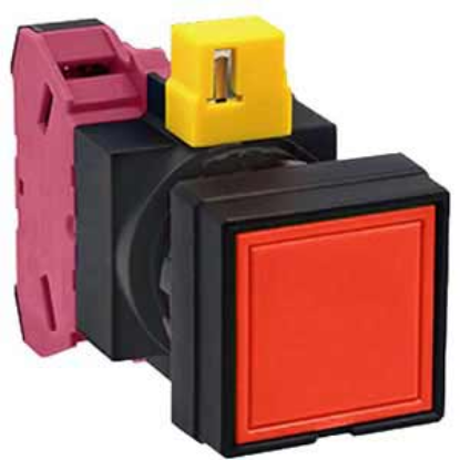 Ảnh của Nút nhấn nhả không đèn IDEC HW2B-M101R-MAU D22 1NC (Đỏ)