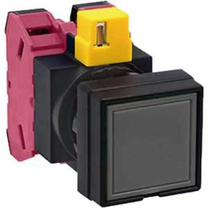 Ảnh của Nút nhấn nhả không đèn IDEC HW2B-M102B-MAU D22 2NC (Đen)