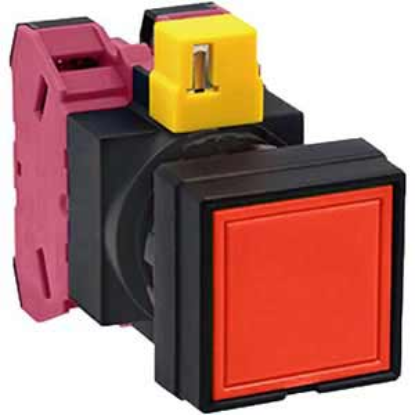 Ảnh của Nút nhấn nhả không đèn IDEC HW2B-M102R D22 2NC (Đỏ)