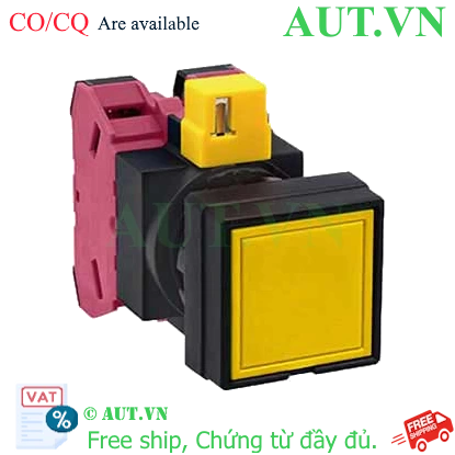 Ảnh của Nút nhấn nhả không đèn IDEC HW2B-M102Y D22 2NC (Vàng)