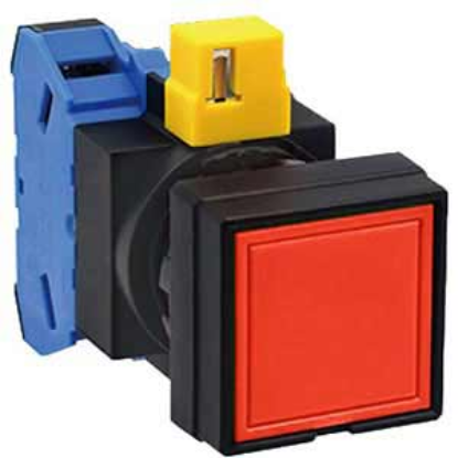 Ảnh của Nút nhấn nhả không đèn IDEC HW2B-M110R D22 1NO (Đỏ)