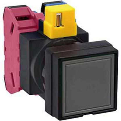 Ảnh của Nút nhấn nhả không đèn IDEC HW2B-M111B D22 1NO+1NC (Đen)