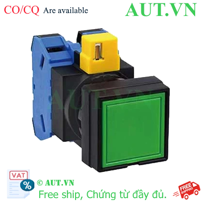 Ảnh của Nút nhấn nhả không đèn IDEC HW2B-M120G-MAU D22 2NO (Xanh)