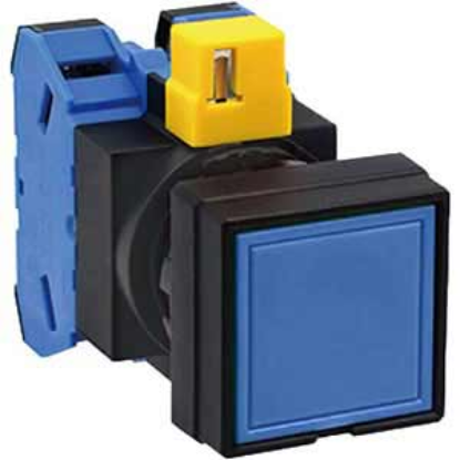 Ảnh của Nút nhấn nhả không đèn IDEC HW2B-M120S-MAU D22 2NO (Xanh)