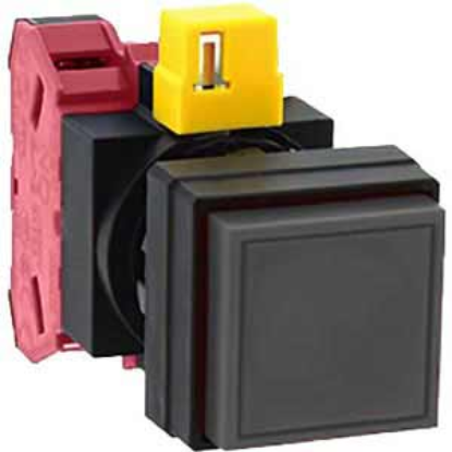 Ảnh của Nút nhấn nhả không đèn IDEC HW2B-M201B-MAU D22 1NC (Đen)