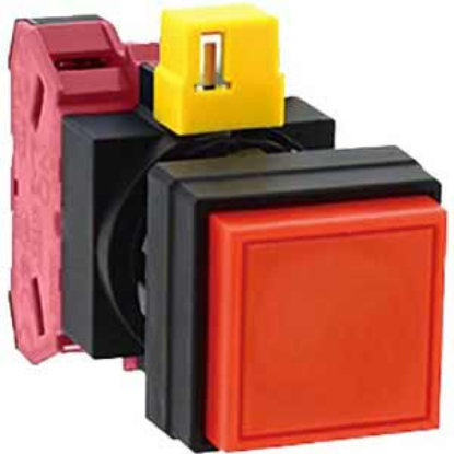 Ảnh của Nút nhấn nhả không đèn IDEC HW2B-M201R D22 1NC (Đỏ)