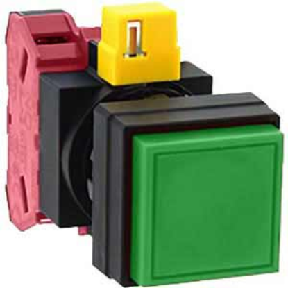 Ảnh của Nút nhấn nhả không đèn IDEC HW2B-M201G-MAU D22 1NC (Xanh)