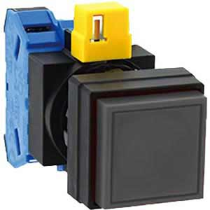 Ảnh của Nút nhấn nhả không đèn IDEC HW2B-M210B-MAU D22 1NO (Đen)