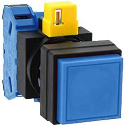 Ảnh của Nút nhấn nhả không đèn IDEC HW2B-M210S D22 1NO (Xanh)
