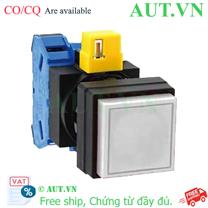 Ảnh của Nút nhấn nhả không đèn IDEC HW2B-M210W D22 1NO (Trắng)