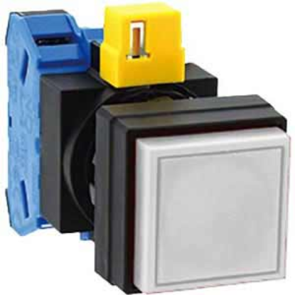 Ảnh của Nút nhấn nhả không đèn IDEC HW2B-M210W-MAU D22 1NO (Trắng)