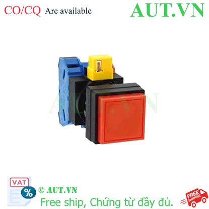 Ảnh của Nút nhấn nhả không đèn IDEC HW2B-M211B-MAU D22 1NO+1NC (Đen)