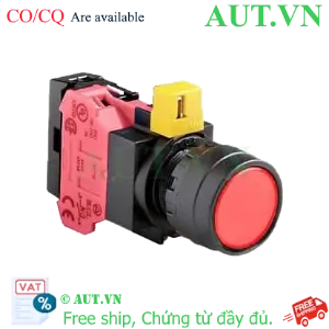 Ảnh của Nút nhấn nhả IDEC HW1L-M1F01QD-R-12V D22 1NC (Đỏ)