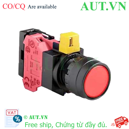 Ảnh của Nút nhấn nhả IDEC HW1L-M1F01QD-R-24V D22 1NC (Đỏ)