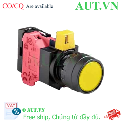 Ảnh của Nút nhấn nhả IDEC HW1L-M1F01QD-Y-24V D22 1NC (Vàng)