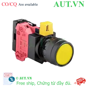 Ảnh của Nút nhấn nhả IDEC HW1L-M1F01QD-Y-6V D22 1NC (Vàng)
