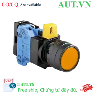 Ảnh của Nút nhấn nhả IDEC HW1L-M1F10QD-A-6V D22 1NO (Hổ phách)