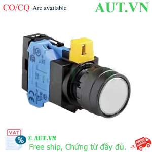 Ảnh của Nút nhấn nhả IDEC HW1L-M1F10QD-W-12V D22 1NO (Trắng)