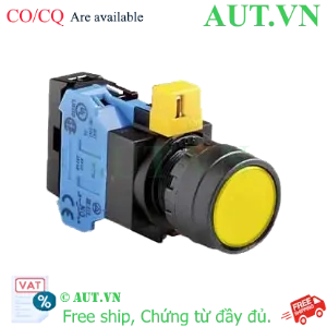 Ảnh của Nút nhấn nhả IDEC HW1L-M1F10QD-Y-6V D22 1NO (Vàng)