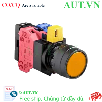 Ảnh của Nút nhấn nhả IDEC HW1L-M1F11QD-A-12V D22 1NO+1NC (Hổ phách)