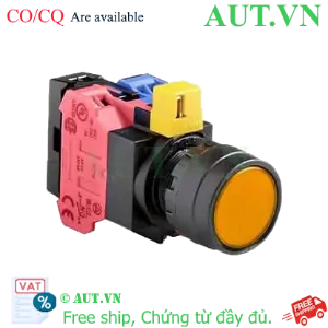 Ảnh của Nút nhấn nhả IDEC HW1L-M1F11QD-A-6V D22 1NO+1NC (Hổ phách)