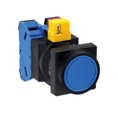 Ảnh của Nút nhấn nhả không đèn IDEC HW3B-M111S D22 1NO+1NC (Xanh)