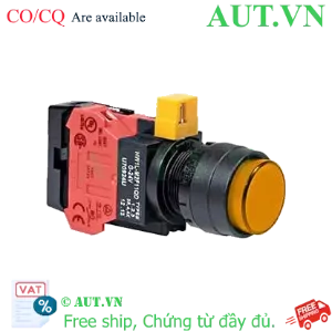 Ảnh của Nút nhấn nhả IDEC HW1L-M2F01QD-A-24V D22 1NC (Hổ phách)