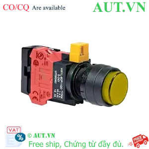 Ảnh của Nút nhấn nhả IDEC HW1L-M2F01QD-Y-12V D22 1NC (Vàng)