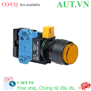 Ảnh của Nút nhấn nhả IDEC HW1L-M2F10QD-A-24V D22 1NO (Hổ phách)