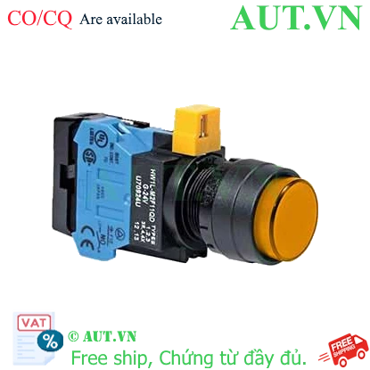 Ảnh của Nút nhấn nhả IDEC HW1L-M2F10QD-A-24V D22 1NO (Hổ phách)