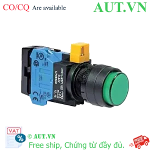 Ảnh của Nút nhấn nhả IDEC HW1L-M2F10QD-G-24V D22 1NO (Xanh)