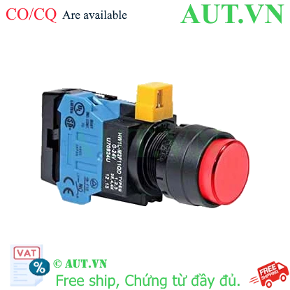 Ảnh của Nút nhấn nhả IDEC HW1L-M2F10QD-R-6V D22 1NO (Đỏ)
