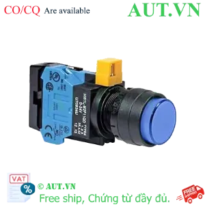 Ảnh của Nút nhấn nhả IDEC HW1L-M2F10QD-S-12V D22 1NO (Xanh)