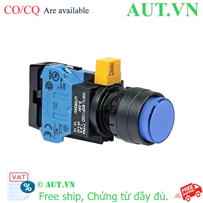 Ảnh của Nút nhấn nhả IDEC HW1L-M2F10QD-S-12V D22 1NO (Xanh)