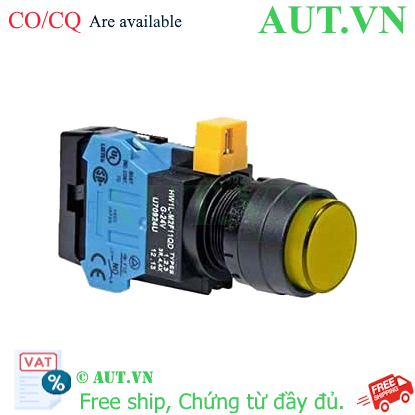 Ảnh của Nút nhấn nhả IDEC HW1L-M2F10QD-Y-6V D22 1NO (Vàng)